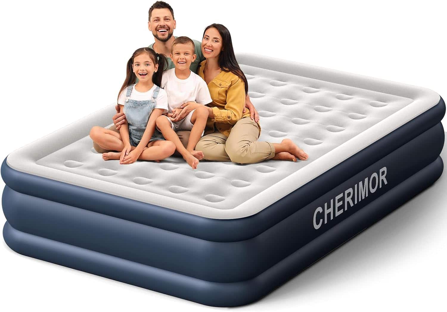 Air Mattress Queen with Built in Pump 18 inch High