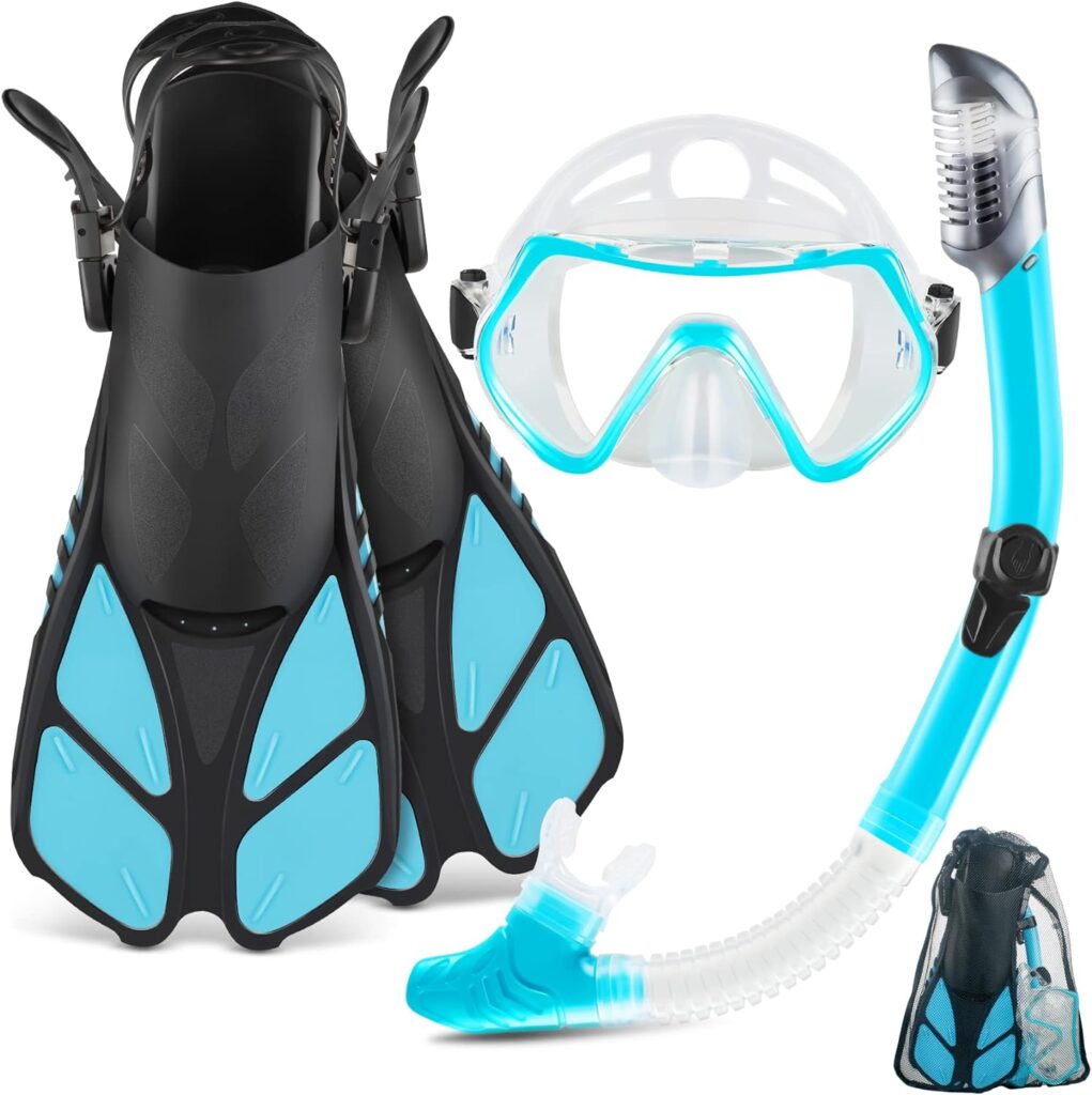 5. ZEEPORTE Mask Fin Snorkel Set
