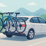 two bike car rack